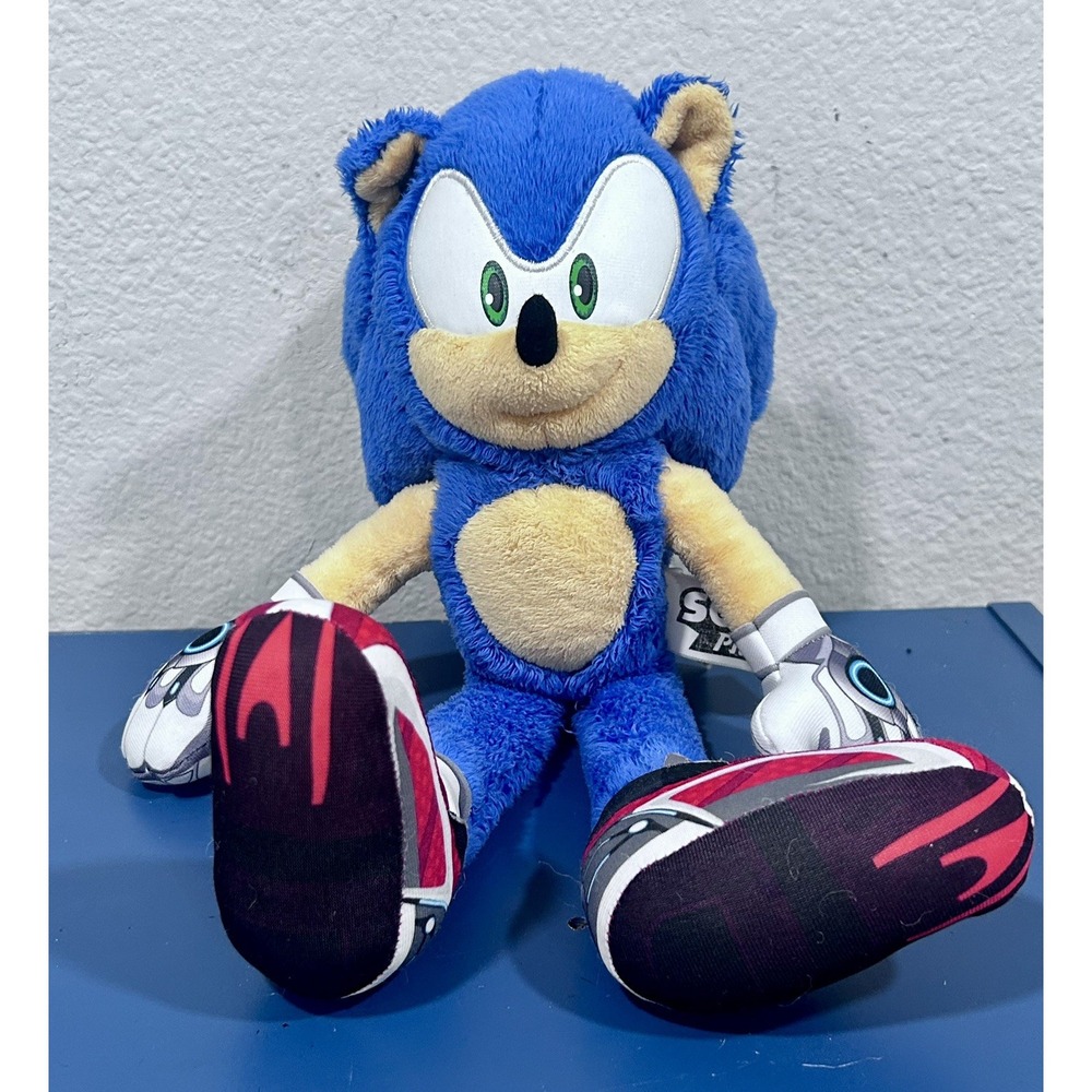 Sonic the Hedgehog Prime Plush 13" Tall Jakks Pacific Ultra Soft Toy